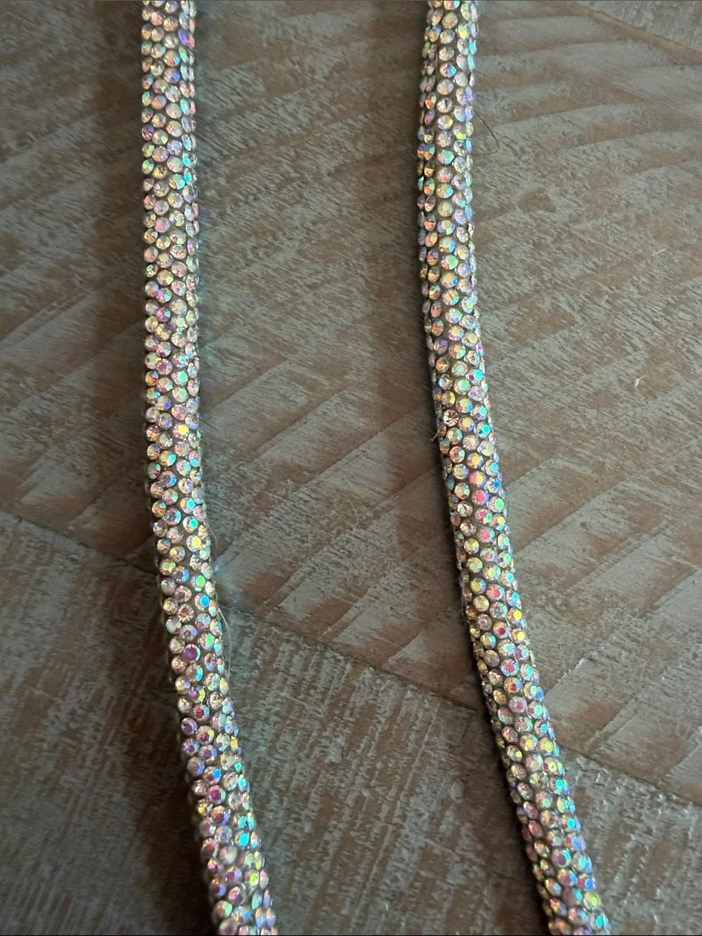Rhinestone Sparkle with Gold Detailing Cell Phone Crossbody Strap-NEW!
